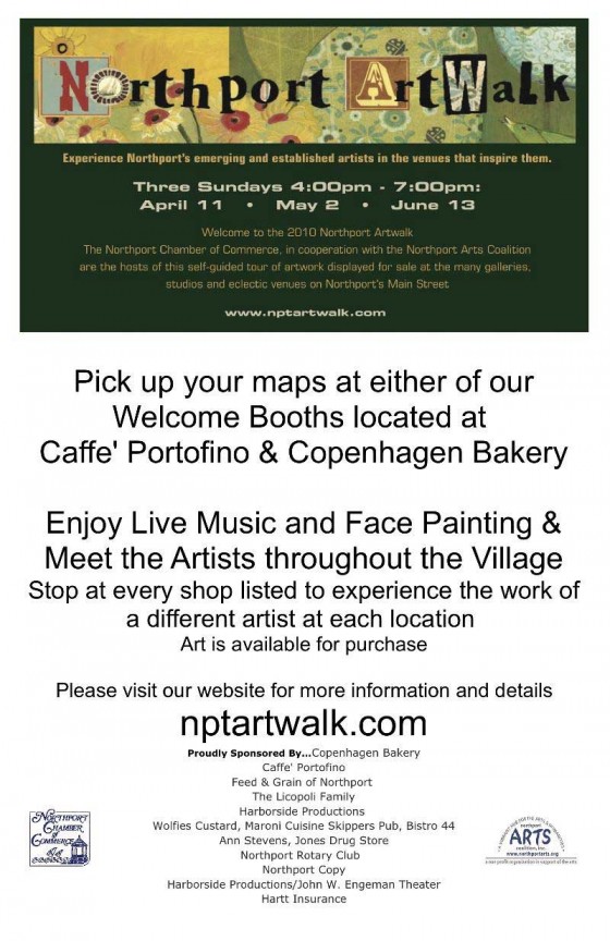 Northport Art Walk next Sunday…
